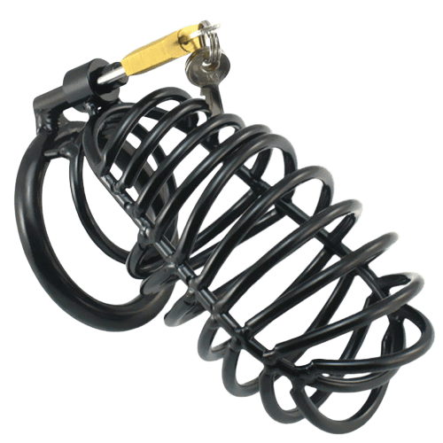 Kyskhedsbur Mand - Metal - Kurv