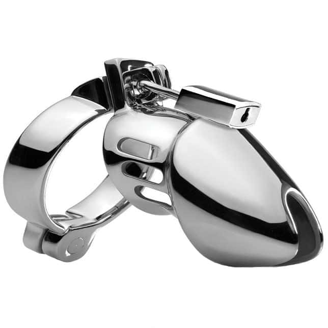 Kyskhedsbur Mand - Metal - Gratis Hul