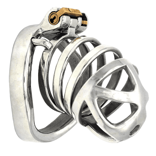 Kyskhedsbur Mand - Metal - Lille Smil Xl