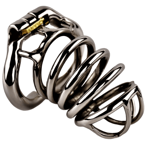 Kyskhedsbur Mænd - Stål - Ringen L