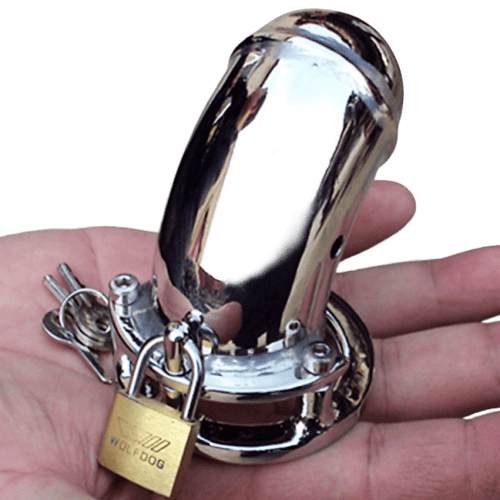 Kyskhedsbur Mand - Metal - Sarkofagen L