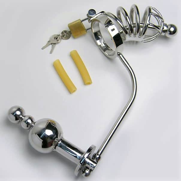 Kyskhedsbur Anal Plug & Urinrørsprobe