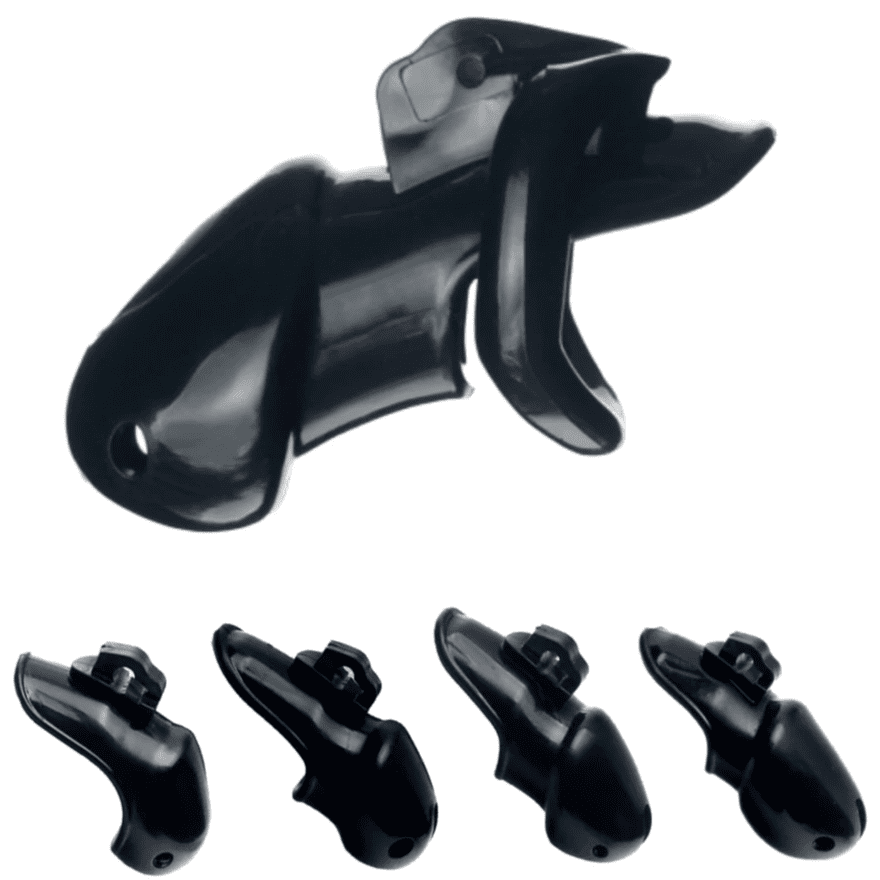 Kyskhedsbur Resin V3 Sort
