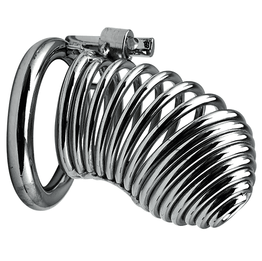 Kyskhedsbur Mand - Metal - Fjeder