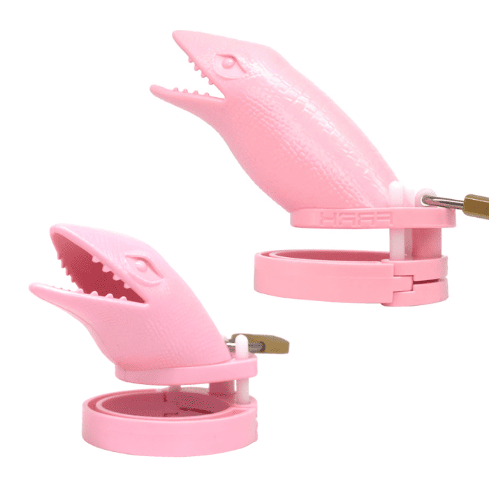 Kyskhedsbur Plastik Pink Alligator