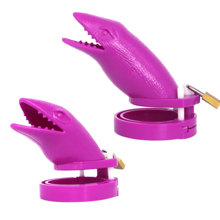 Kyskhedsbur Plastik Lilla Alligator