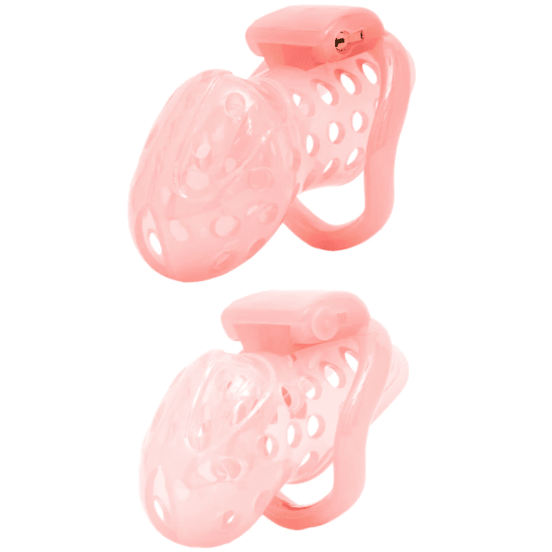 Kyskhedsbur Harpunderlag Straffen - Pink