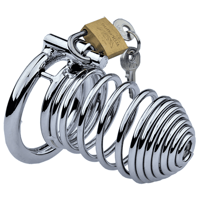 Kyskhedsbur Mand - Metal - Spiral