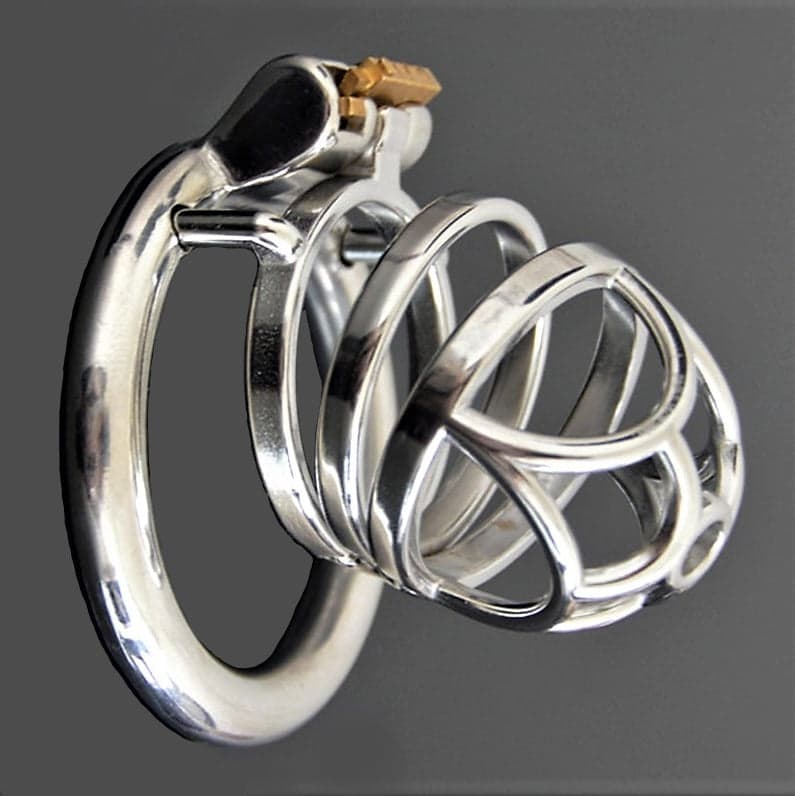 Kyskhedsbur Mand - Metal - Blomsten M