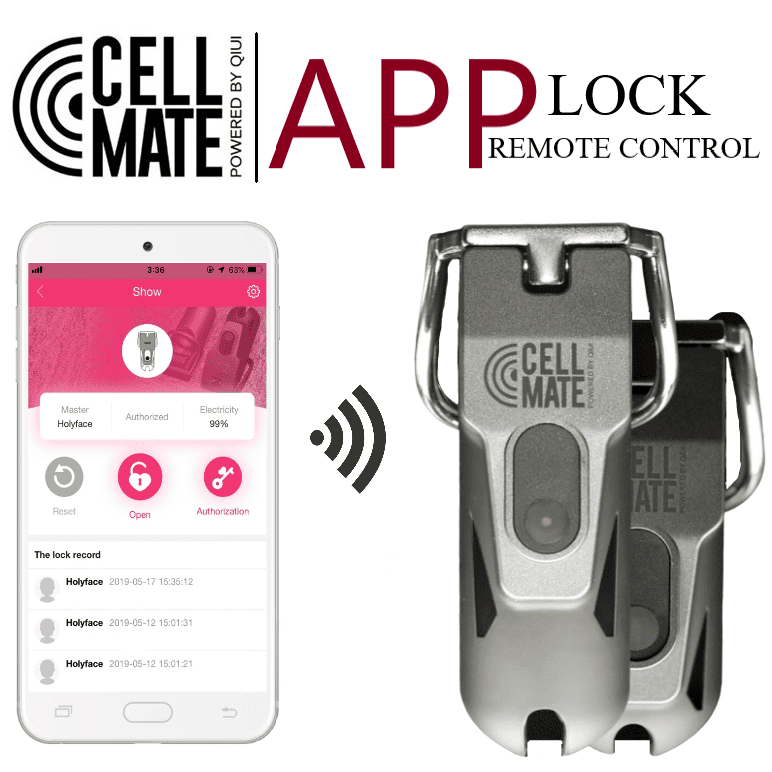 Kyskhedsbur - Fjernbetjening - Cell.Mate®