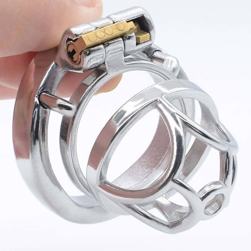 Kyskhedsbur Mand - Metal - Blomsten S