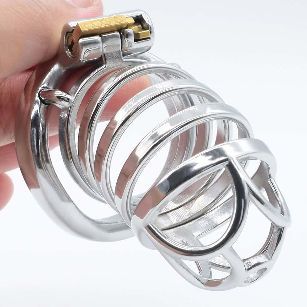 Kyskhedsbur Mand - Metal - Blomsten Xl