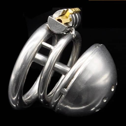 Kyskhedsbur Mand - Metal - Mørke S