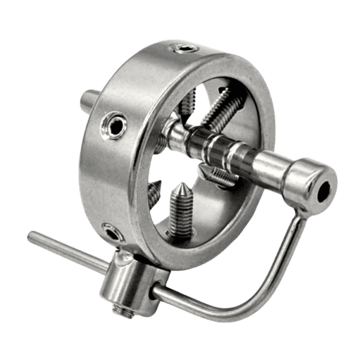 Kyskhedsbur Urinrør - Metal - Pinsel